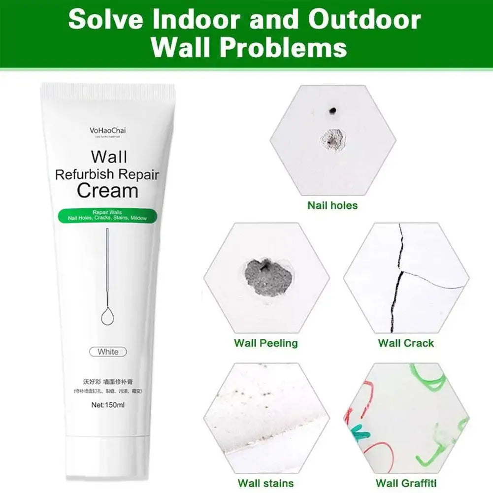 150ml Wall Repair Paste – Quick-Drying & Mold-Resistant Mending Agent