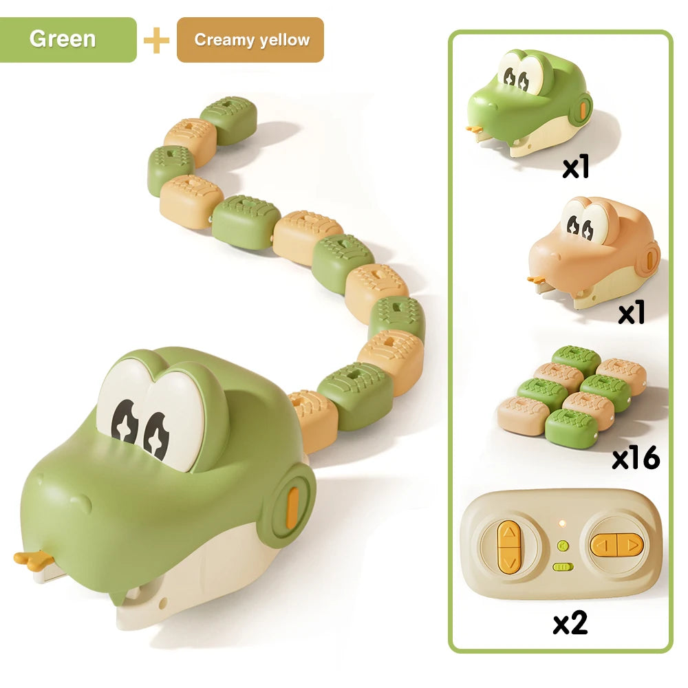Remote Control Snake Game – Rechargeable Multiplayer Eating Challenge