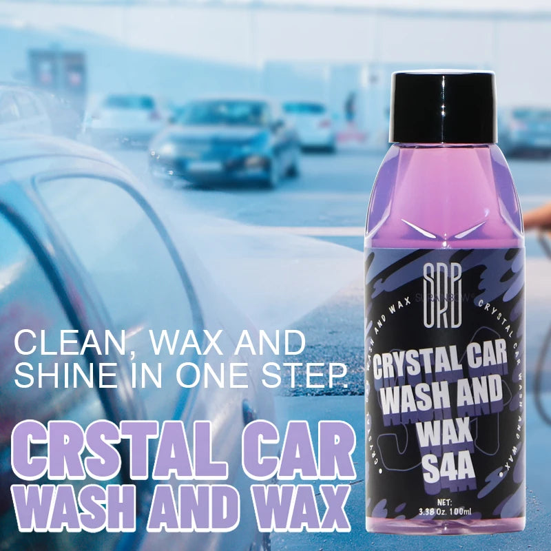 Crystal Car Wash and Wax - Shine and Protect in One Step