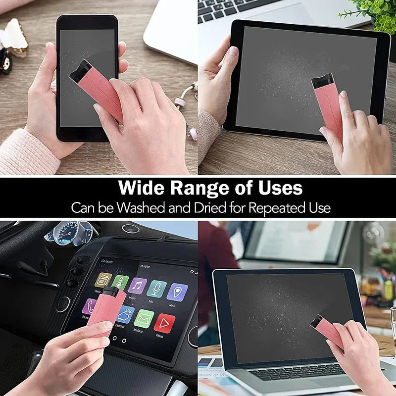 3-in-1 Portable Screen Cleaning Spray with Microfiber Cloth
