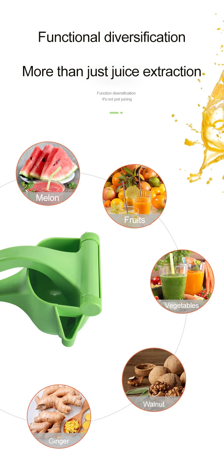 Compact Manual Juicer - Easy, Eco-Friendly Juice Press