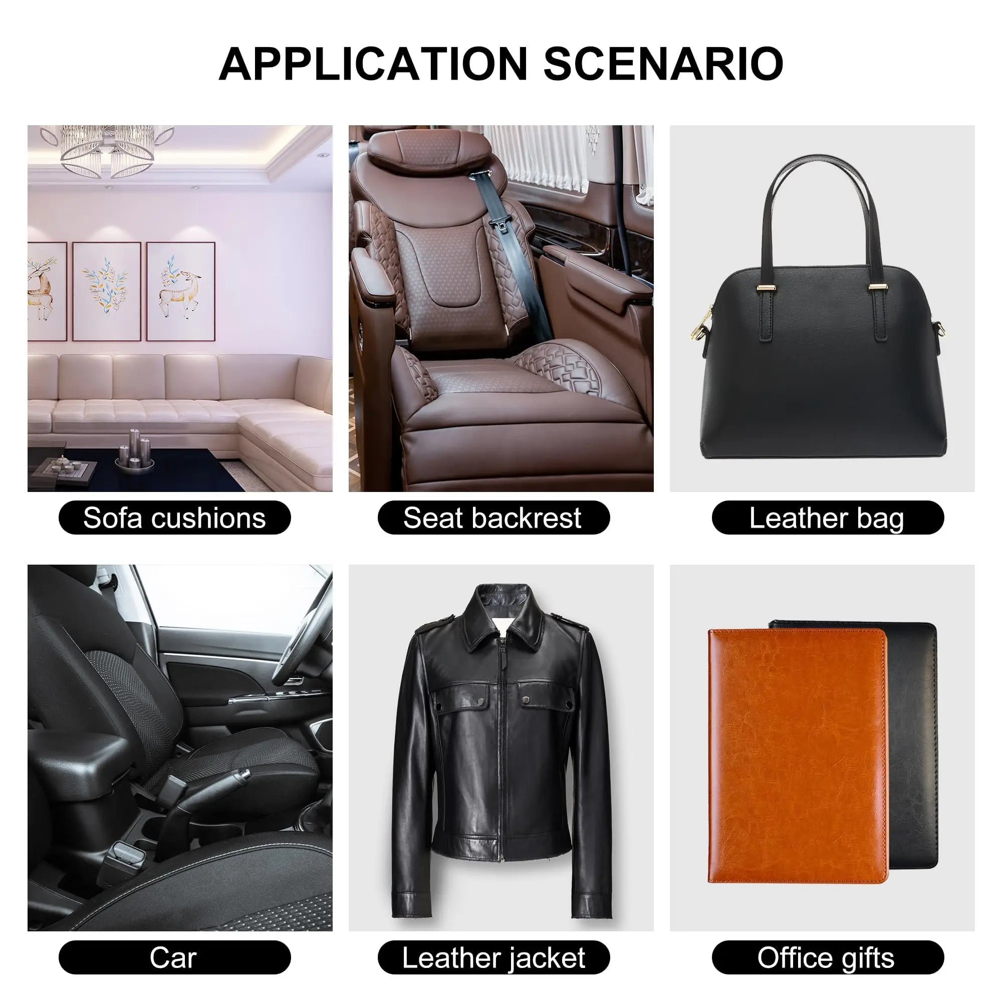Repair Leather Like New — Easy Stick Repair Patch