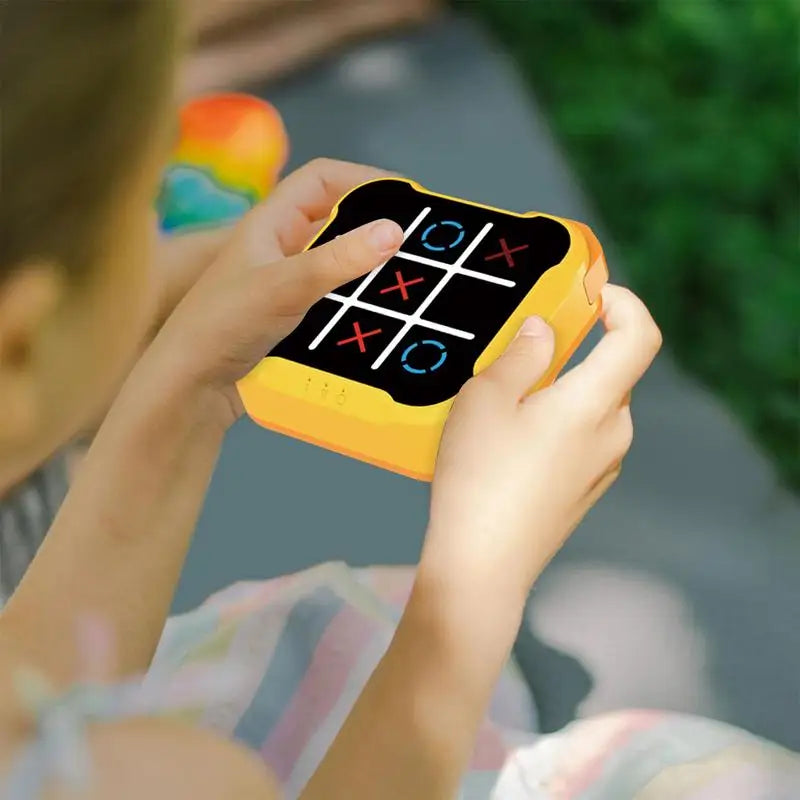Portable Electronic Tic-Tac-Toe Game – Fun & Educational Puzzle for Kids and Adults