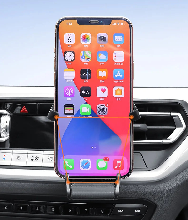 Racing-Style Seat Car Air Vent Phone Holder