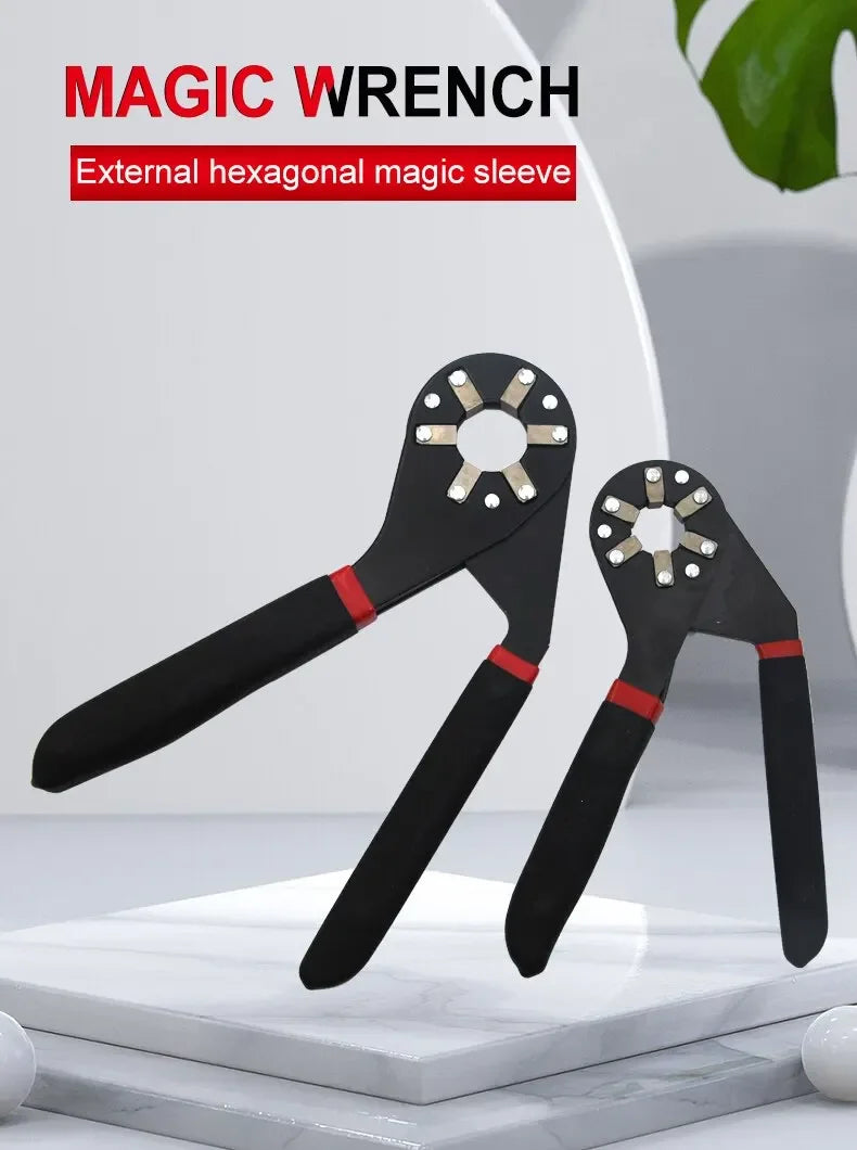 Adjustable 6/8-Inch Magic Wrench – Multifunctional Hand Tool for Home Repairs