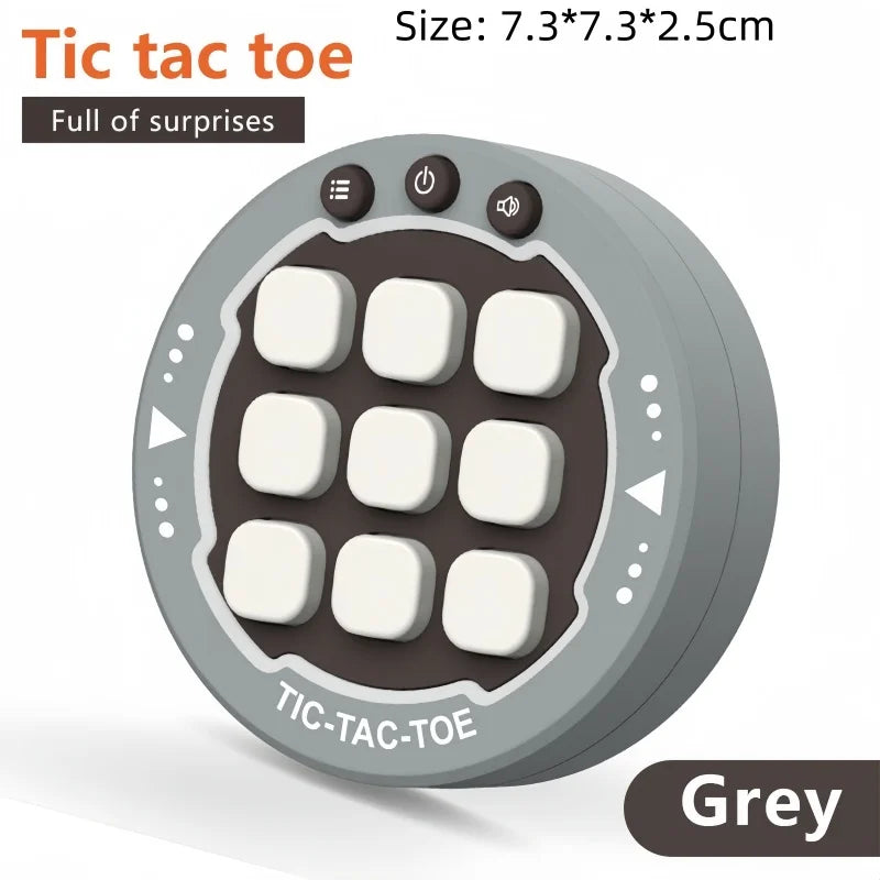 Portable Electronic Tic-Tac-Toe Game – Fun & Educational Puzzle for Kids and Adults