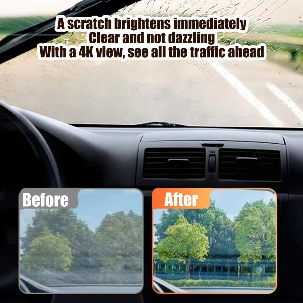 Automotive Glass Cleaner Brush & Oil Film Remover – 120ml