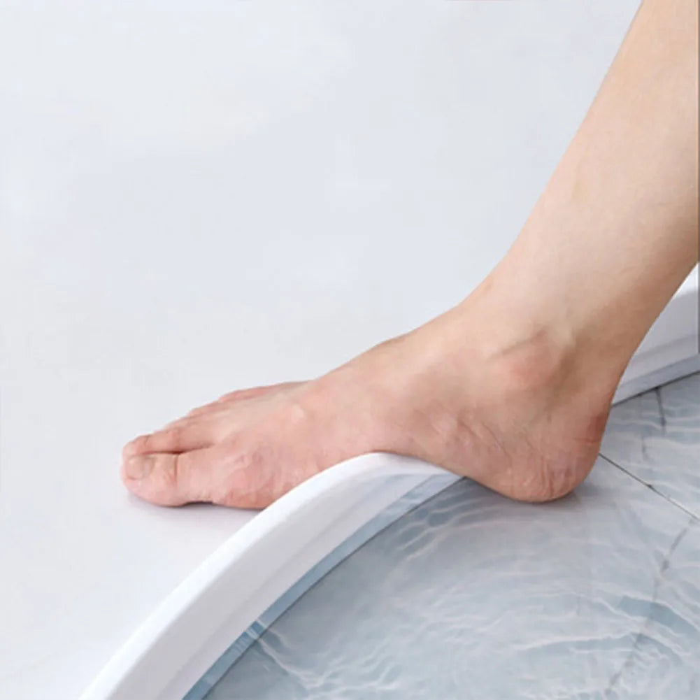 Flexible Silicone Water Barrier – Shower & Kitchen Waterproof Strip