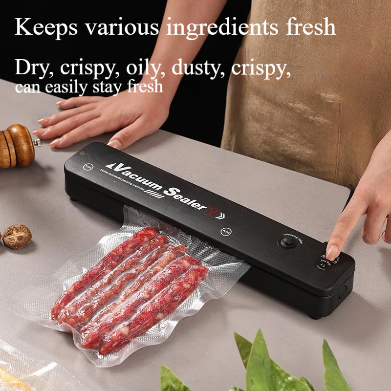 Compact Vacuum Sealer Machine – Keep Food Fresh Longer
