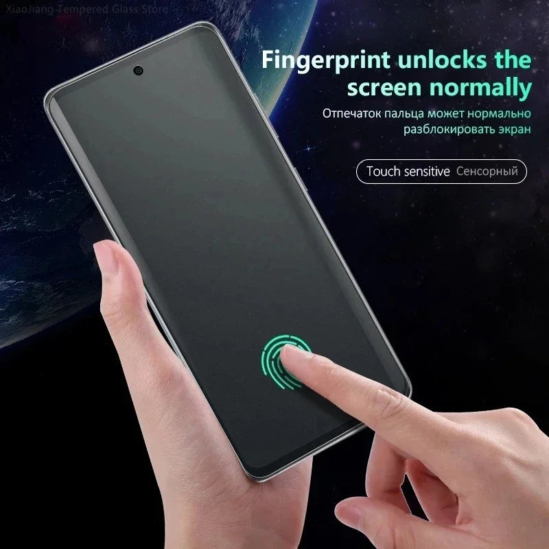 Matte Ceramic Privacy Screen Protector (3-Pack) for Samsung Galaxy Phones