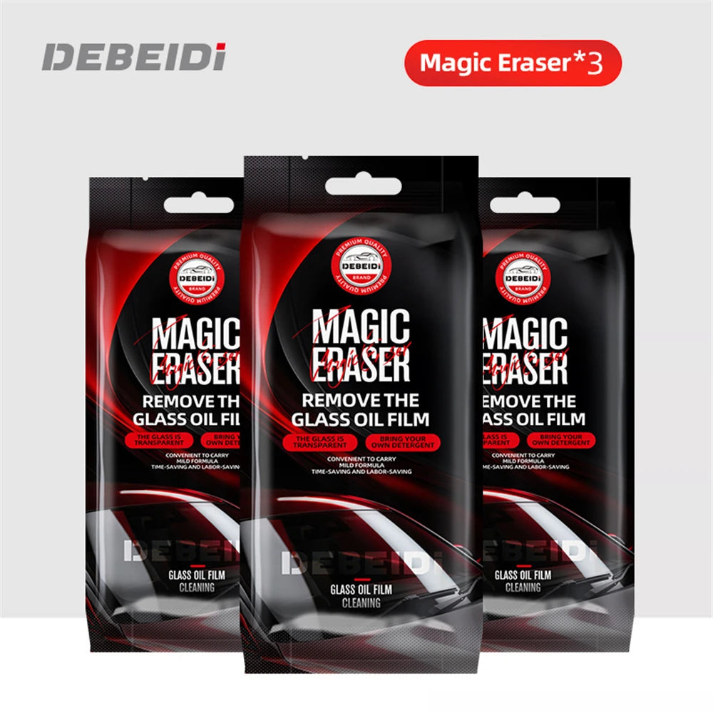 Magic Car Glass Oil Film Remover Sponge – Clear Vision in One Swipe