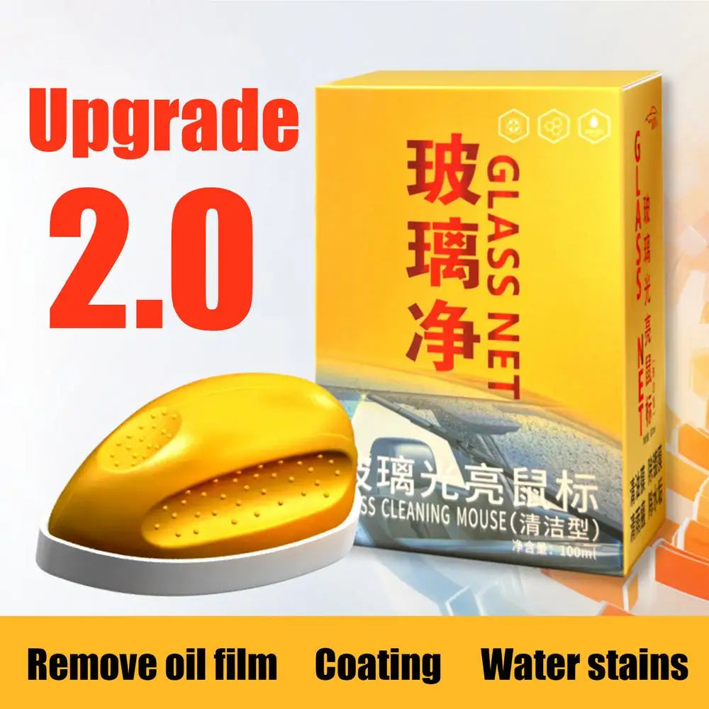 Automotive Glass Cleaner Brush & Oil Film Remover – 120ml