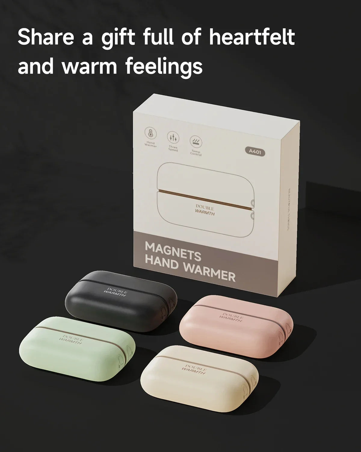 2-in-1 Magnetic Rechargeable Hand Warmers – Portable & Long-Lasting Pocket Heater