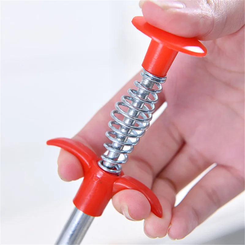 90cm/35.4 in Flexible Sink & Drain Grabber Tool – Long Reach Claw for Easy Blockage Removal