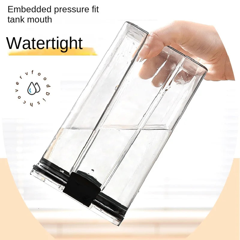 Airtight Kitchen Grain Storage Jars – Moisture-Proof Organizer Set