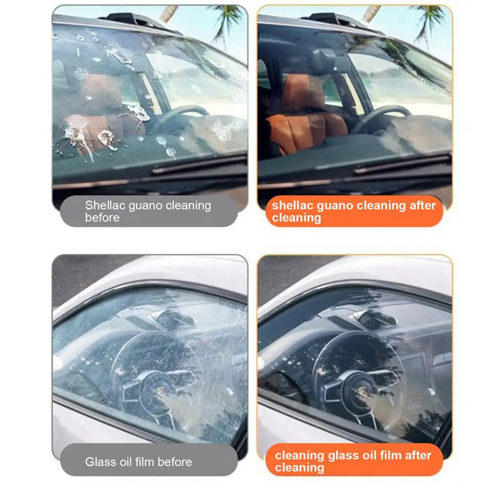 Automotive Glass Cleaner Brush & Oil Film Remover – 120ml