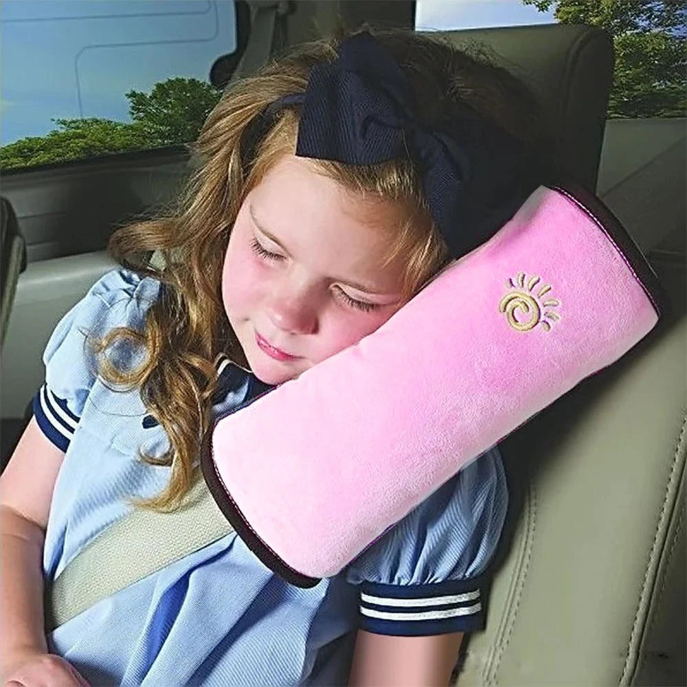 Universal Kids Car Seat Belt Cushion – Soft Shoulder Protector Pillow