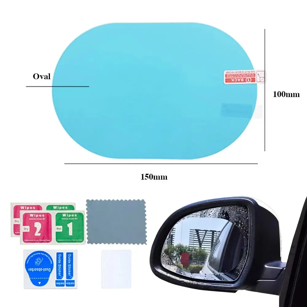 Waterproof Anti-Fog Rearview Mirror Protective Film