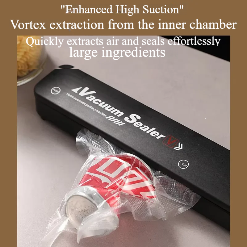 Compact Vacuum Sealer Machine – Keep Food Fresh Longer