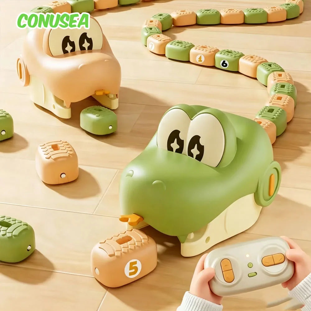 Remote Control Snake Game – Rechargeable Multiplayer Eating Challenge