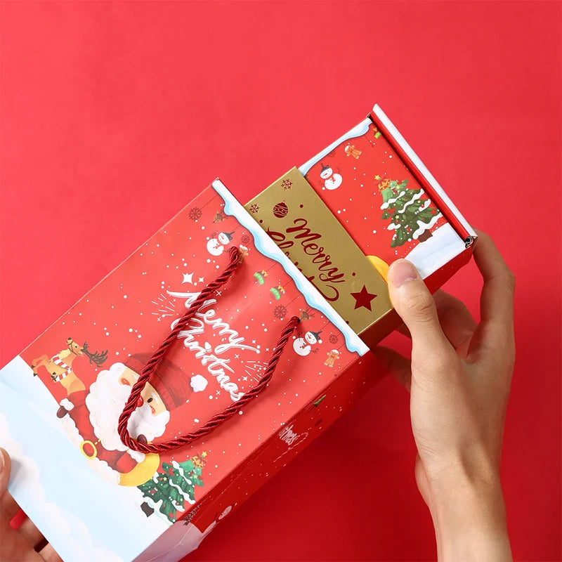 Christmas Gift Box DIY Folding Surprise Gift Box Money Pop Up Merry Christmas Surprise Gift Box Christmas New Year Gift
