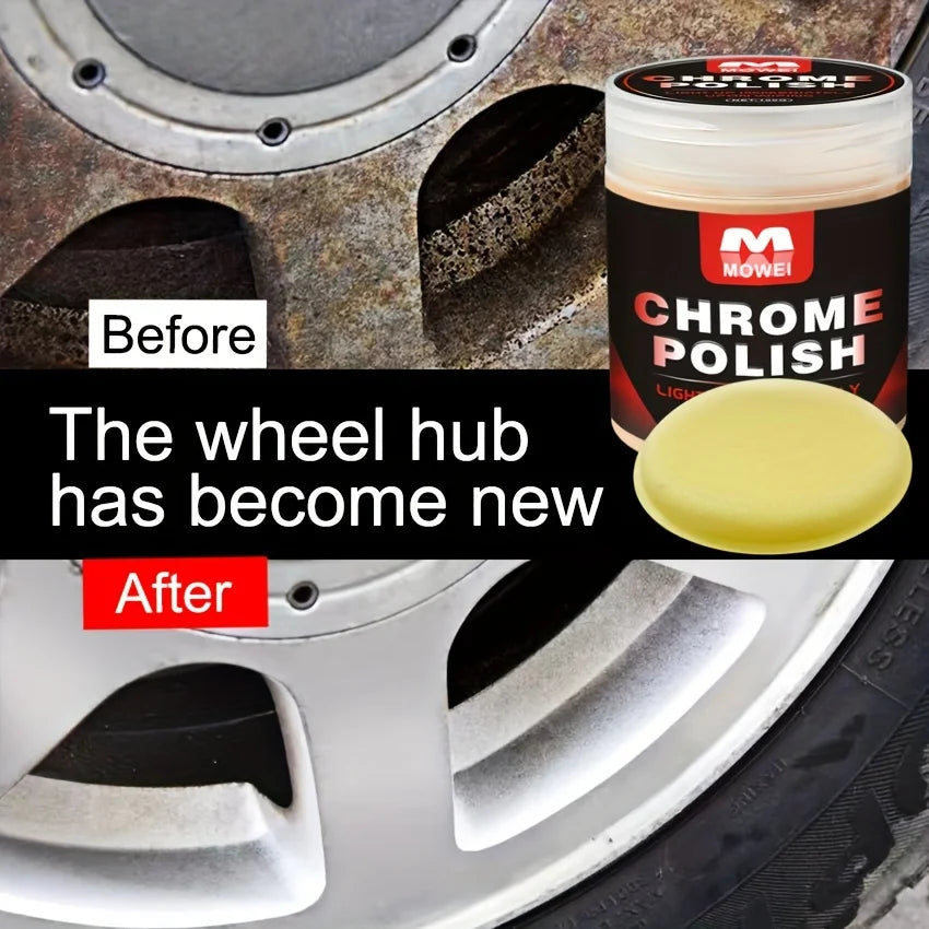 Chrome Restoration Polish – Revive & Shine Your Car’s Metal Surfaces