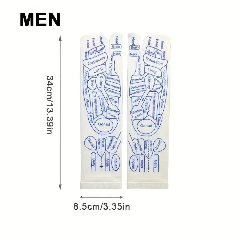 Acupressure Reflexology Massage Socks – Foot Therapy & Relaxation Set