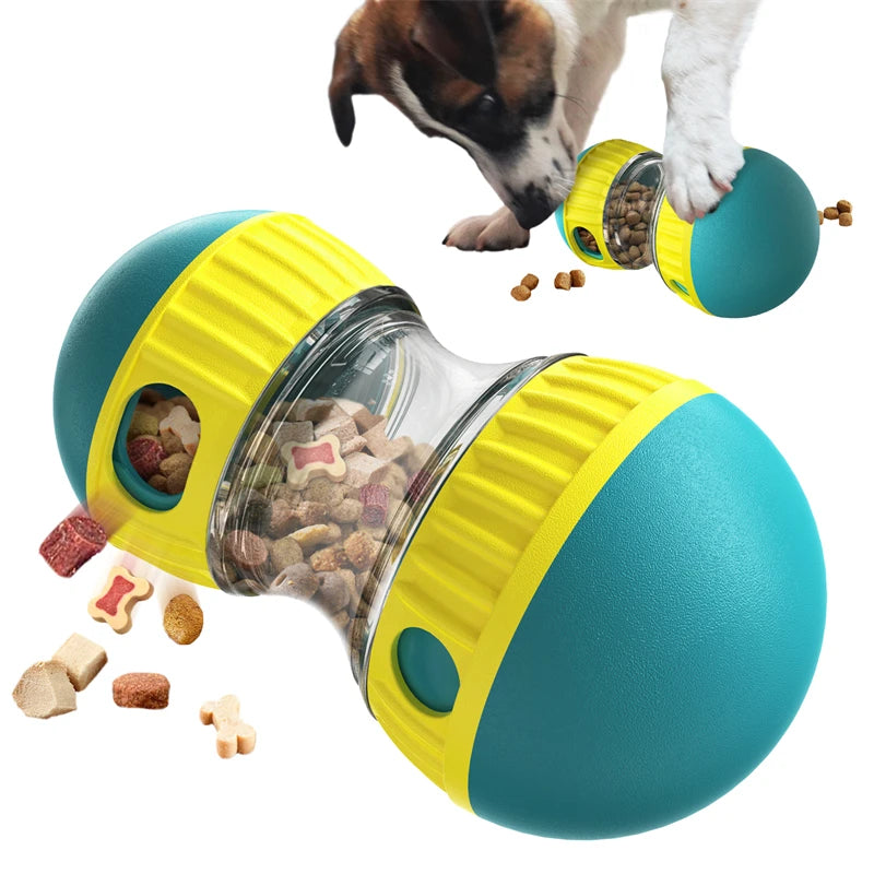 Interactive Dog Puzzle Feeder Ball – Slow Feeder & Mental Stimulation Toy