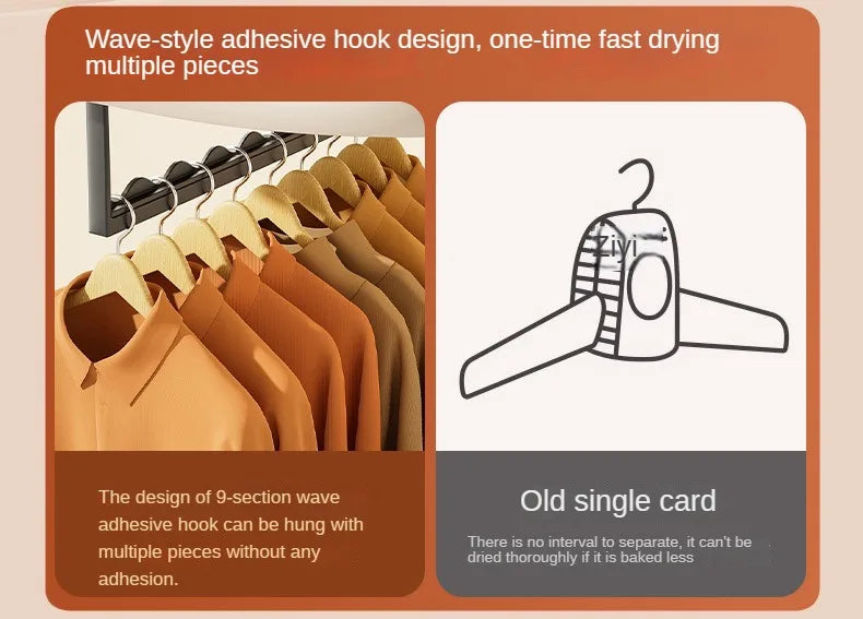 Portable Folding Clothes Dryer with Remote Control