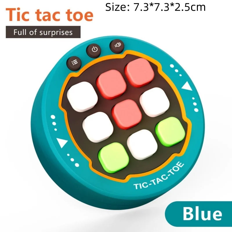 Portable Electronic Tic-Tac-Toe Game – Fun & Educational Puzzle for Kids and Adults