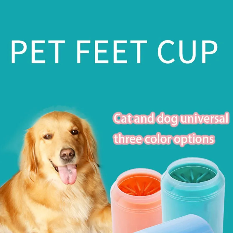 Portable Silicone Pet Paw Cleaner Cup