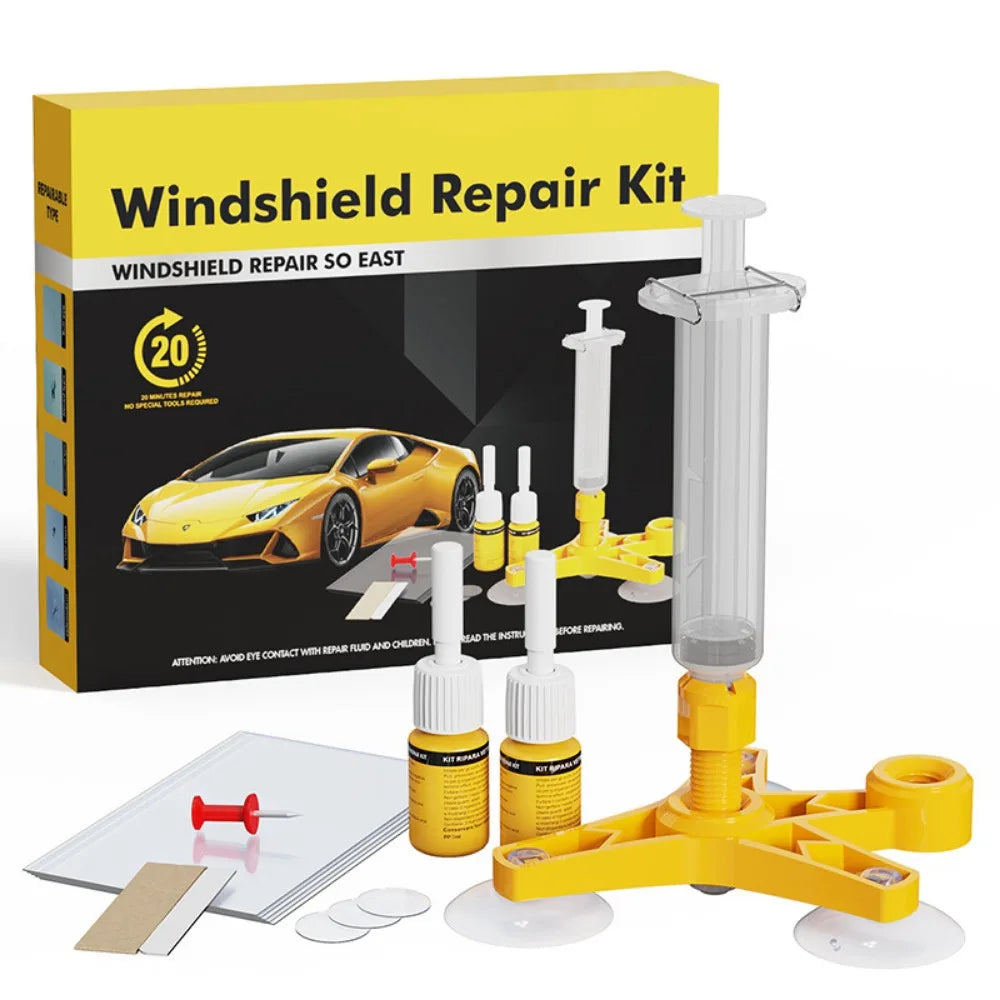 DIY Windshield Crack Repair Kit – Easy Fix for Chips & Scratches