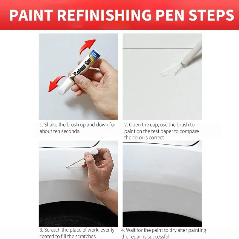 Car Paint Touch-Up Brush – Quick and Easy Scratch Repair