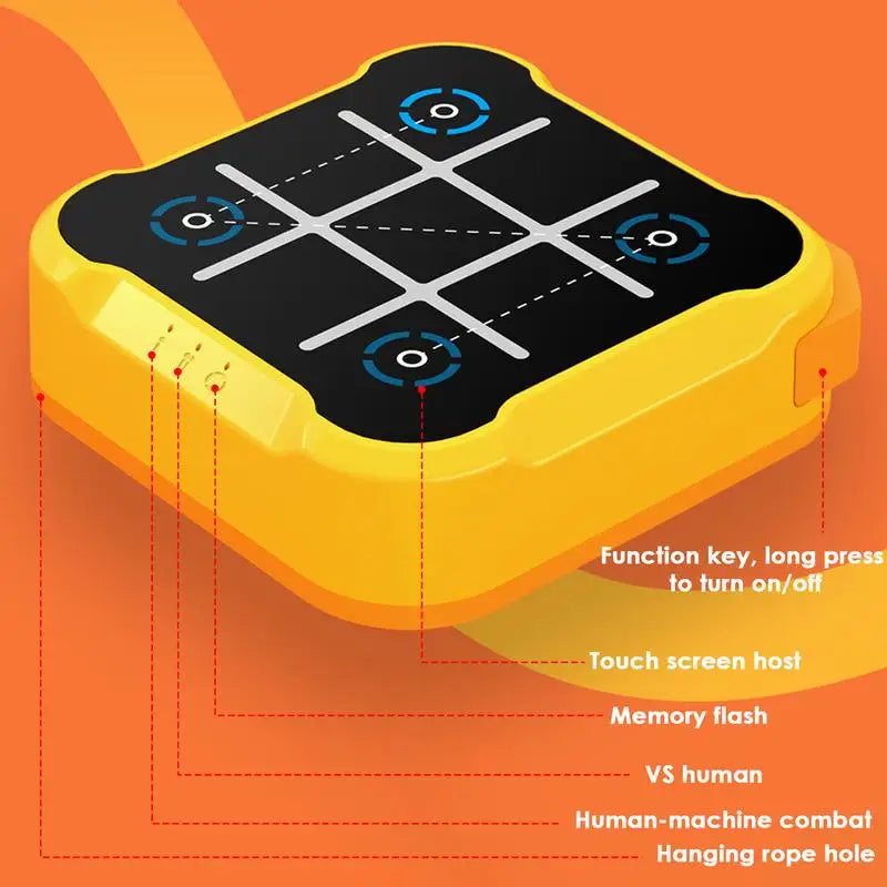 Portable Electronic Tic-Tac-Toe Game – Fun & Educational Puzzle for Kids and Adults