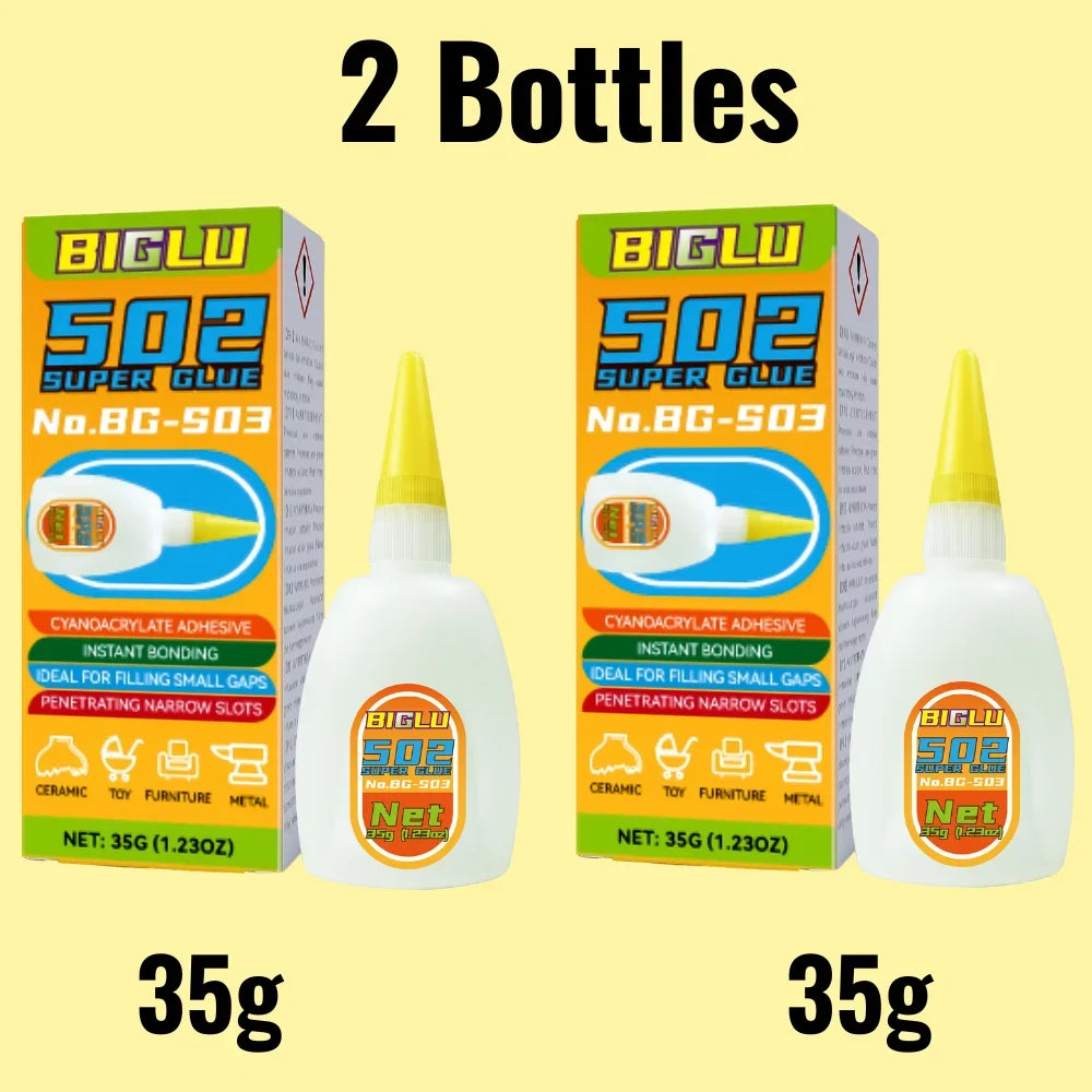 502 Super Glue – Strong, Fast-Drying Instant Adhesive
