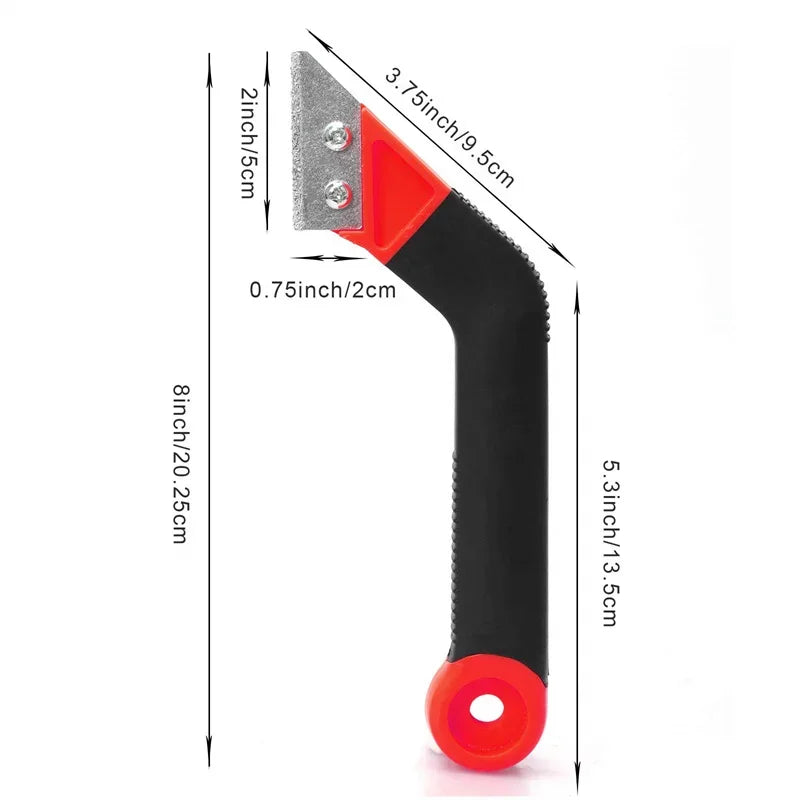 Tile Grout Remover Scraper Tool – Tungsten Carbide Blade for Easy Cleaning
