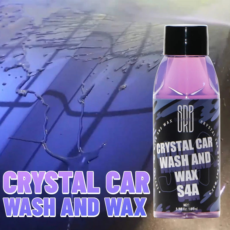 Crystal Car Wash and Wax - Shine and Protect in One Step