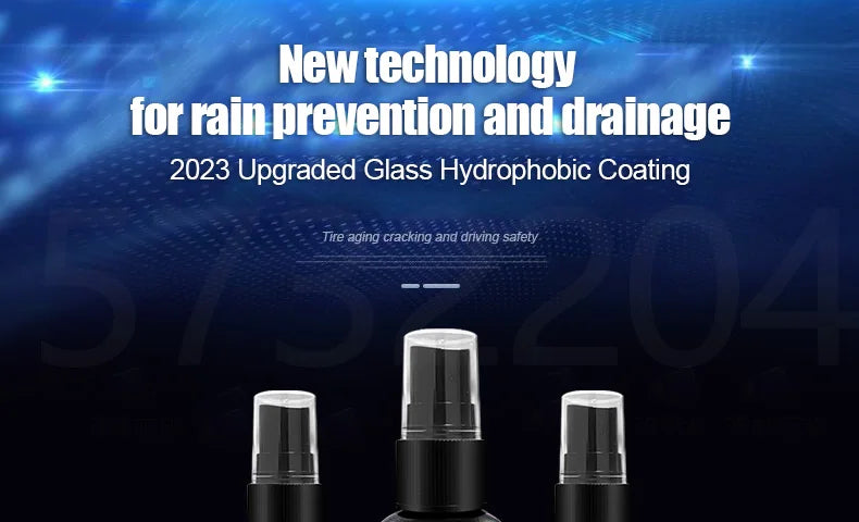 Ultimate Hydrophobic Car Glass Water Repellent Spray