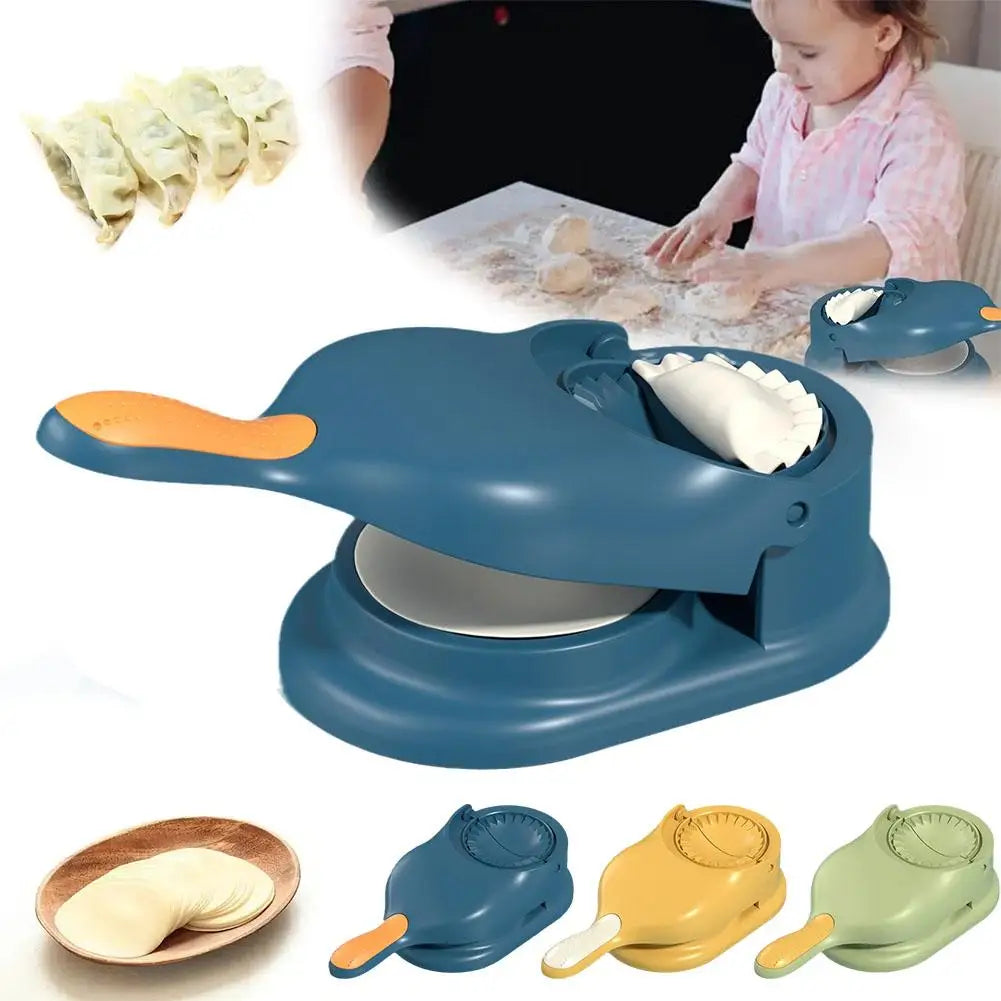 2-in-1 Dumpling Maker & Dough Presser