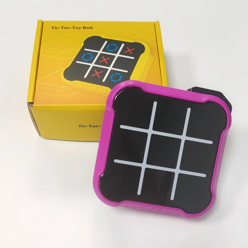 Portable Electronic Tic-Tac-Toe Game – Fun & Educational Puzzle for Kids and Adults