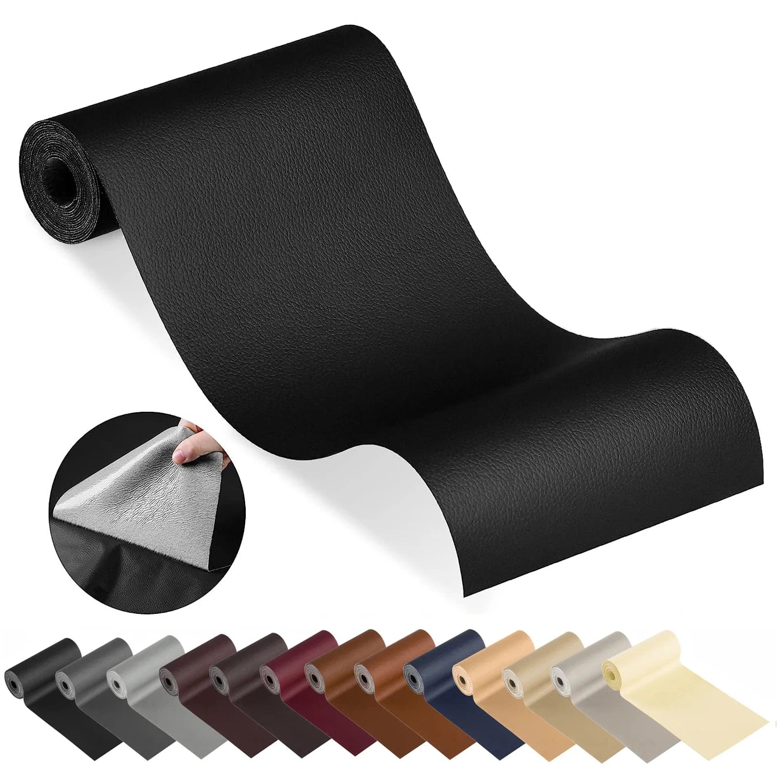 Self-Adhesive Leather Repair Patch – Easy Fix for Sofas, Chairs, Bags & More