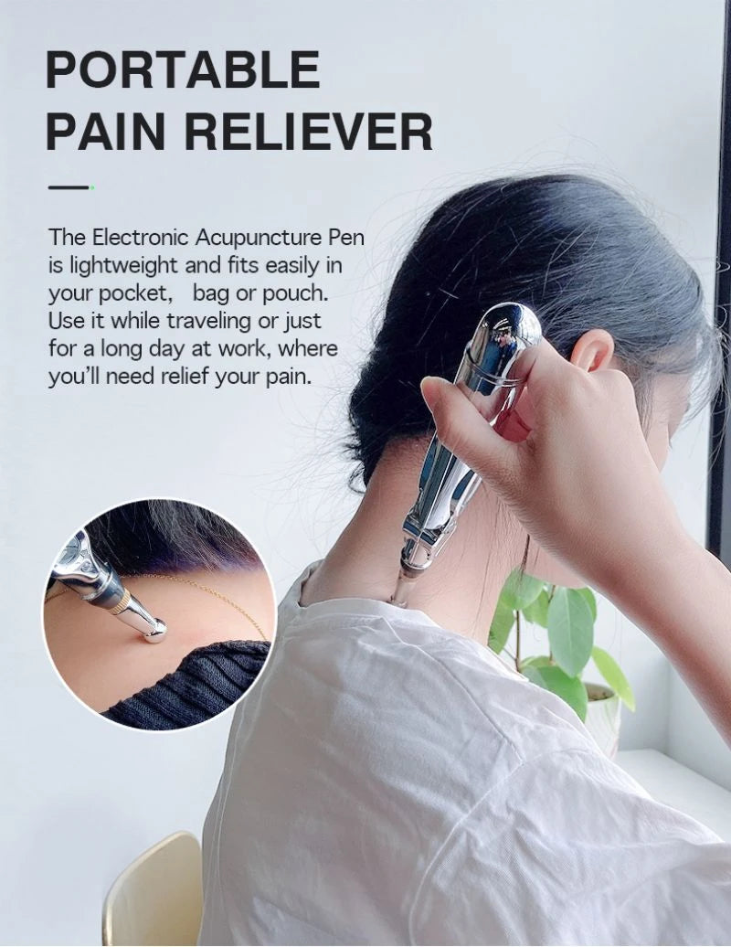 Electronic Acupuncture Pen – Meridian Pulse Therapy for Pain Relief