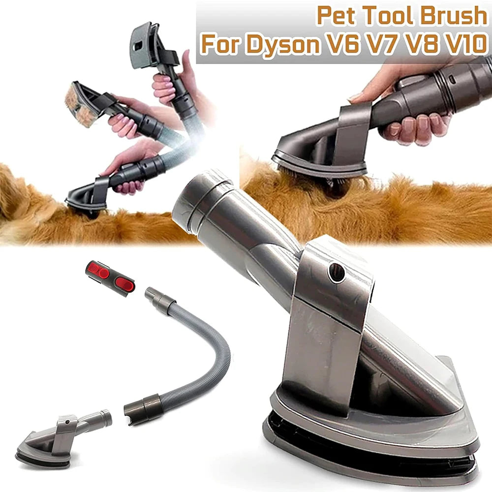 Pet Grooming Brush – Compatible with Dyson Vacuums