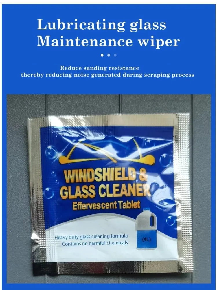 Effervescent Windshield Washer Tablets – Powerful Glass Cleaning Solution
