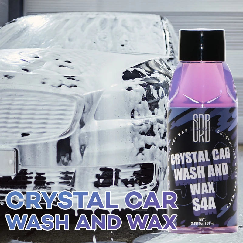 Crystal Car Wash and Wax - Shine and Protect in One Step