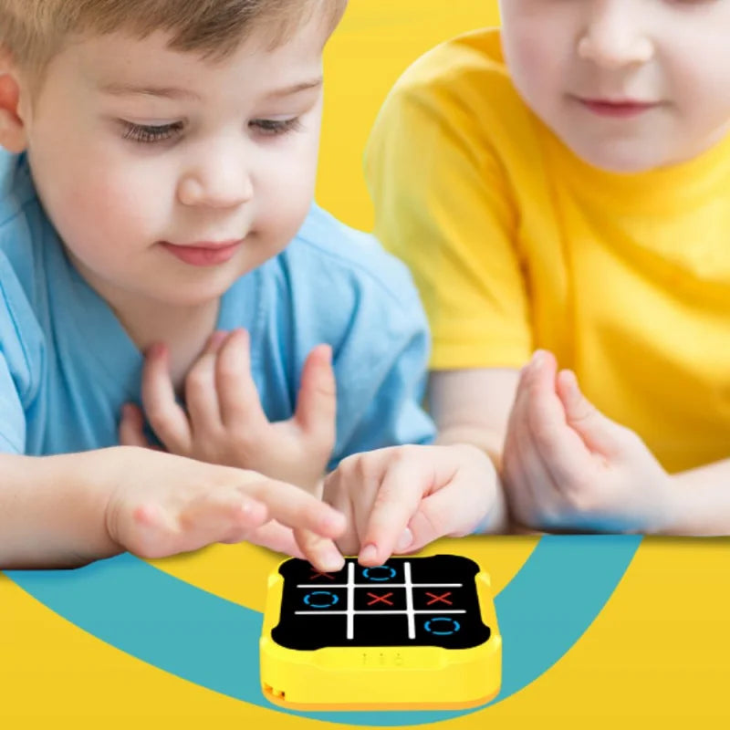 Portable Electronic Tic-Tac-Toe Game – Fun & Educational Puzzle for Kids and Adults