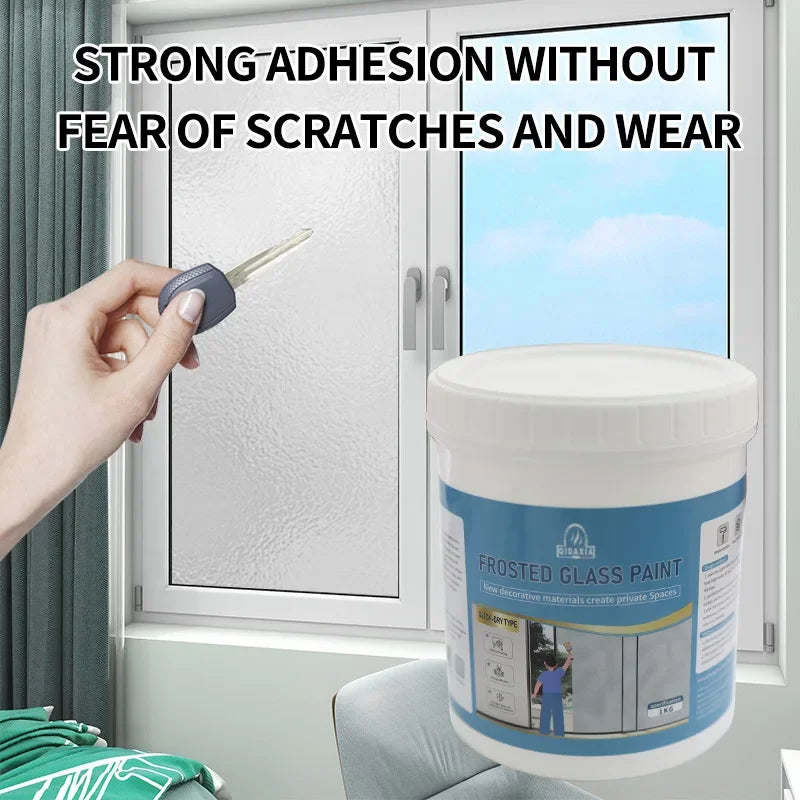 Frosted Glass Privacy Paint – Water-Based DIY Solution for Glass Surfaces
