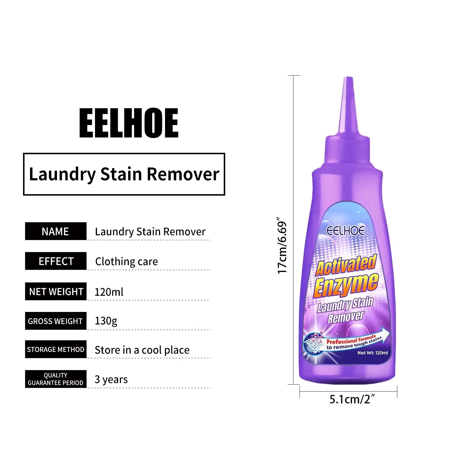 Powerful Enzyme Laundry Stain Remover – Fast & Effective Cleaning