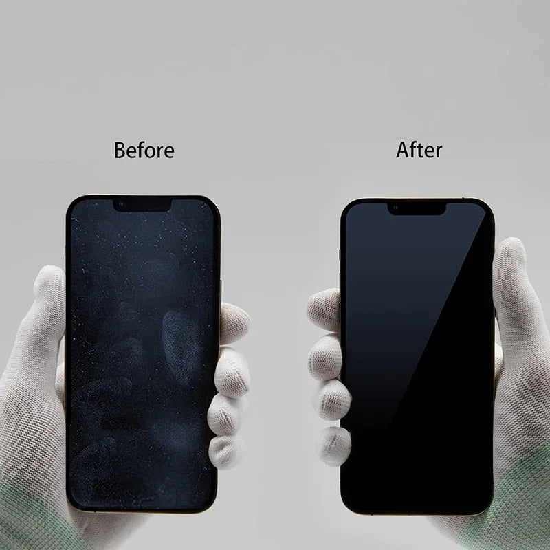 3-in-1 Portable Screen Cleaning Spray with Microfiber Cloth