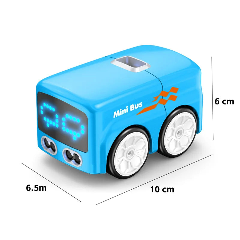 Gesture Sensing Mini Bus – Remote Control & Obstacle Avoidance Toy